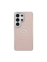 Karl Lagerfeld Karl Lagerfeld PU RSG Logo Magnetic Hátlap Samsung Galaxy S26 Ultra számára Pink