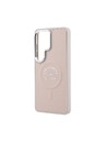 Karl Lagerfeld Karl Lagerfeld PU RSG Logo Magnetic Hátlap Samsung Galaxy S26 Ultra számára Pink