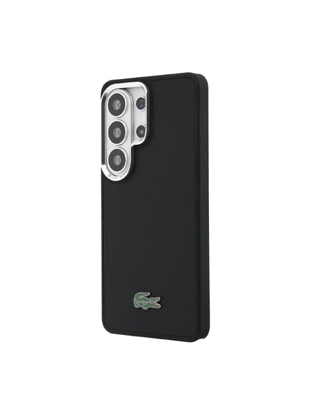 Lacoste Lacoste Petit Pique Metal Logo Magnetic Hátlap Samsung Galaxy S26 Ultra számára Black