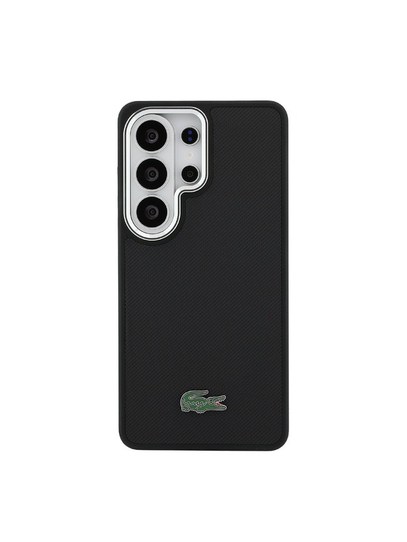 Lacoste Lacoste Petit Pique Metal Logo Magnetic Hátlap Samsung Galaxy S26 Ultra számára Black