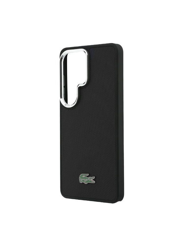 Lacoste Lacoste Petit Pique Metal Logo Magnetic Hátlap Samsung Galaxy S26 Ultra számára Black