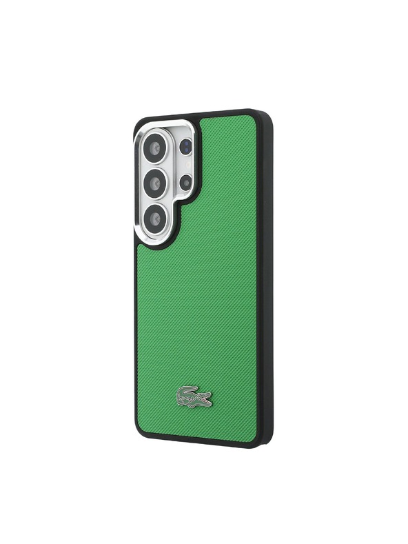 Lacoste Lacoste Petit Pique Metal Logo Magnetic Hátlap Samsung Galaxy S26 Ultra számára Estragon Green