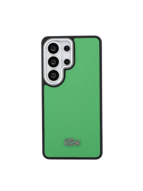 Lacoste Lacoste Petit Pique Metal Logo Magnetic Hátlap Samsung Galaxy S26 Ultra számára Estragon Green