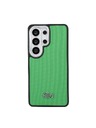 Lacoste Lacoste Petit Pique Metal Logo Magnetic Hátlap Samsung Galaxy S26 Ultra számára Estragon Green