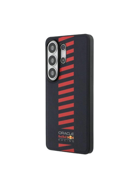 Red Bull Red Bull PU Leather Meshed Powerbar Magnetic Hátlap Samsung Galaxy S26 Ultra számára Navy