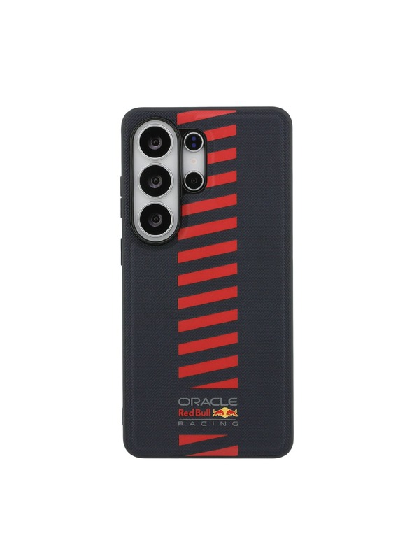 Red Bull Red Bull PU Leather Meshed Powerbar Magnetic Hátlap Samsung Galaxy S26 Ultra számára Navy