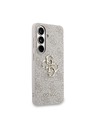 Guess Guess PU 4G Metal Logo Hátlap Samsung Galaxy S26+ számára Pink