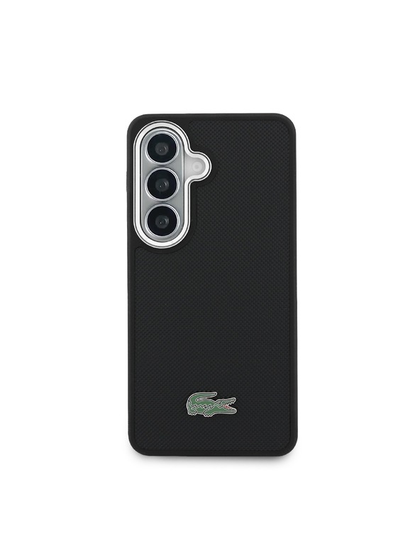 Lacoste Lacoste Petit Pique Metal Logo Magnetic Hátlap Samsung Galaxy S26+ számára Black