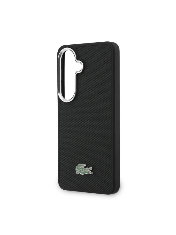 Lacoste Lacoste Petit Pique Metal Logo Magnetic Hátlap Samsung Galaxy S26+ számára Black