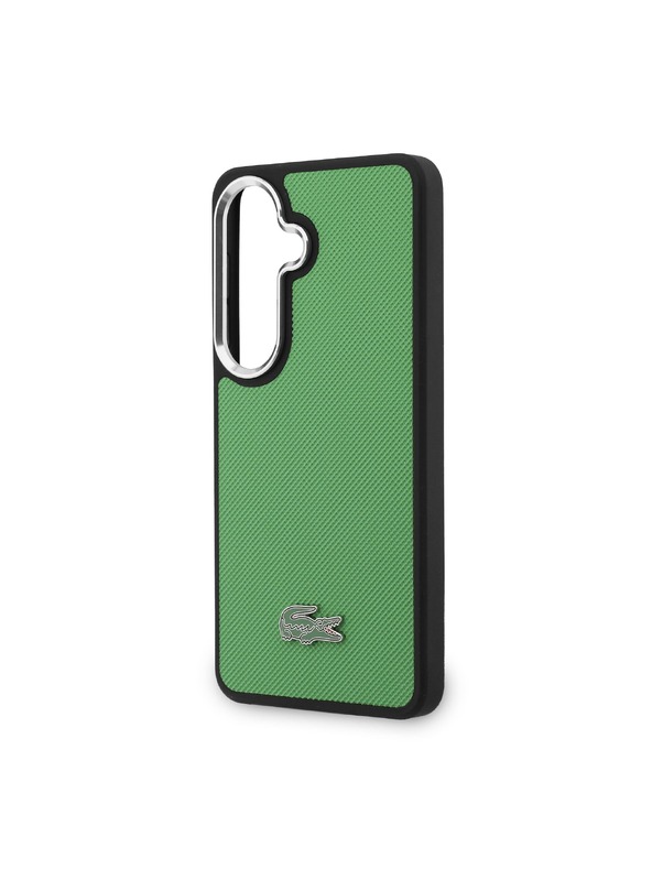 Lacoste Lacoste Petit Pique Metal Logo Magnetic Hátlap Samsung Galaxy S26+ számára Estragon Green