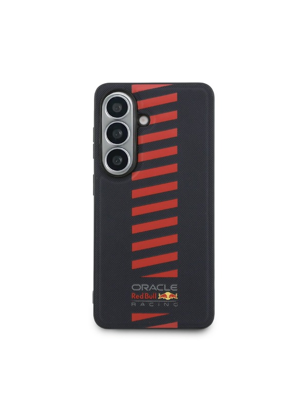 Red Bull Red Bull PU Leather Meshed Powerbar Magnetic Hátlap Samsung Galaxy S26+ számára Navy