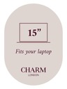 Charm London Táska Charm London Birmingham 19228 Bordeaux piros