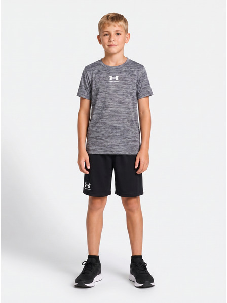 Under Armour Fiú szett Under Armour UA TWIST WOVEN SHORT SET-GRY