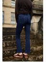 Moodo Bootcut farmernadrág sötétkék Moodo