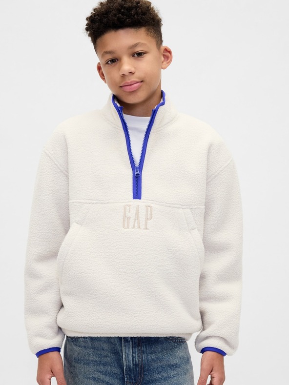 GAP Gyerek sherpa pulóver Arctic Fleece GAP