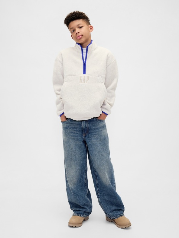 GAP Gyerek sherpa pulóver Arctic Fleece GAP