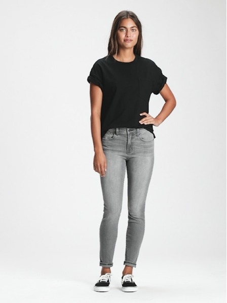GAP Mid Rise True Skinny farmer GAP