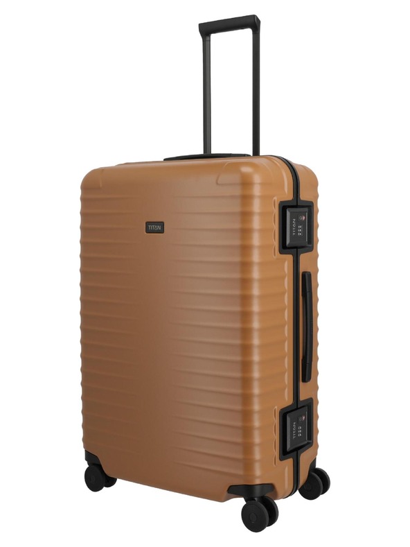 Titan Utazóbőrönd Titan Overseas L Canyon bronz