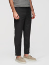 Ombre Clothing Férfi chino nadrág REGULAR FIT rugalmas derékkal – fekete V4 P1525 Ombre Clothing