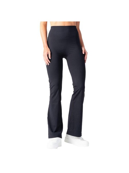 Bellinda RELAX & GO SOFT TOUCH LEGGINGS FLARED - Női leggings évelt lábszárral - fekete