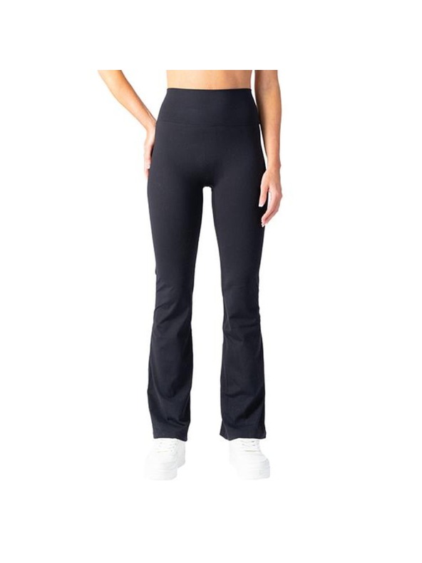 Bellinda RELAX & GO SOFT TOUCH LEGGINGS FLARED - Női leggings évelt lábszárral - fekete