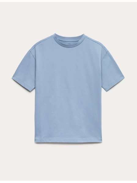 Marks & Spencer Supima™ tiszta pamut póló (6–16 év) Marks & Spencer kék
