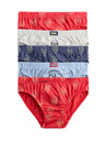 Marks & Spencer Tiszta pamut Spider-Man™ mintás fehérnemű, 5 darabos szett (18 hónapos - 8 év) Marks & Spencer piros