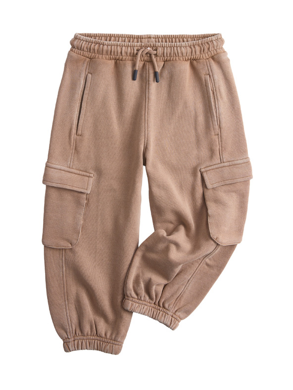 Marks & Spencer Zsebes jogging alsó tiszta pamutból (2–10 év) Marks & Spencer krém