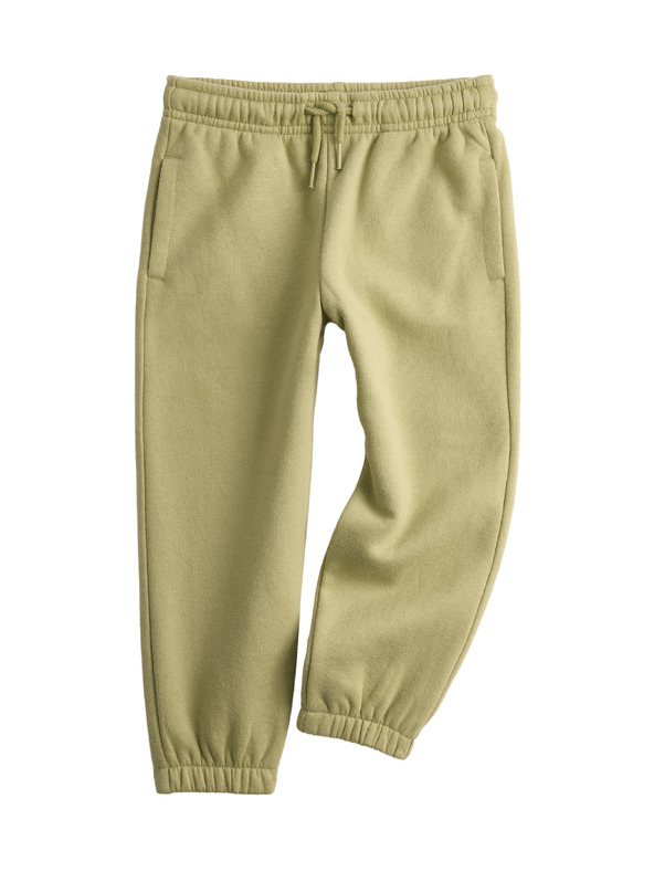 Marks & Spencer Magas pamuttartalomú jogging alsó (2–8 év) Marks & Spencer zöld