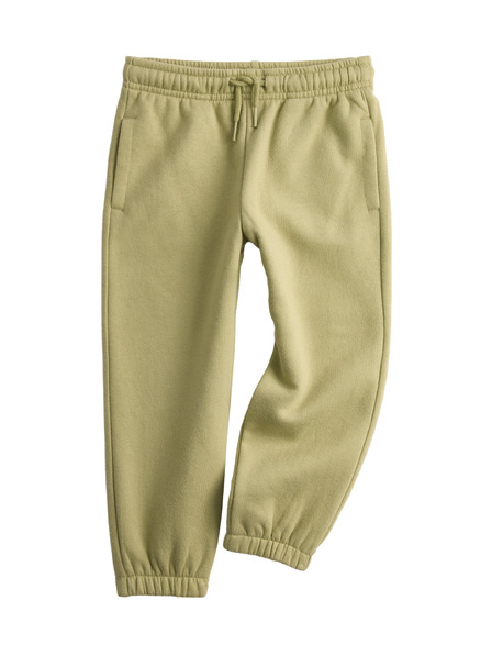 Marks & Spencer Magas pamuttartalomú jogging alsó (2–8 év) Marks & Spencer zöld