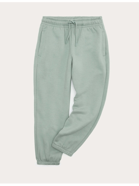 Marks & Spencer Egyszínű magas pamuttartalomú jogging alsó (2–8 év) Marks & Spencer zöld
