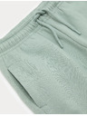 Marks & Spencer Egyszínű magas pamuttartalomú jogging alsó (2–8 év) Marks & Spencer zöld
