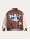 Marks & Spencer Bluey™ mintás bomber dzseki magas pamuttartalommal (2–8 év) Marks & Spencer barna