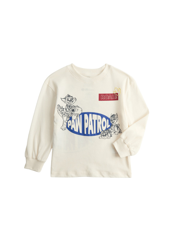 Marks & Spencer PAW Patrol™ tiszta pamut póló (2-8 év) Marks & Spencer krém