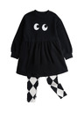 Marks & Spencer Kétrészes Halloween ruha és legging szett (2–8 év) Marks & Spencer szürke