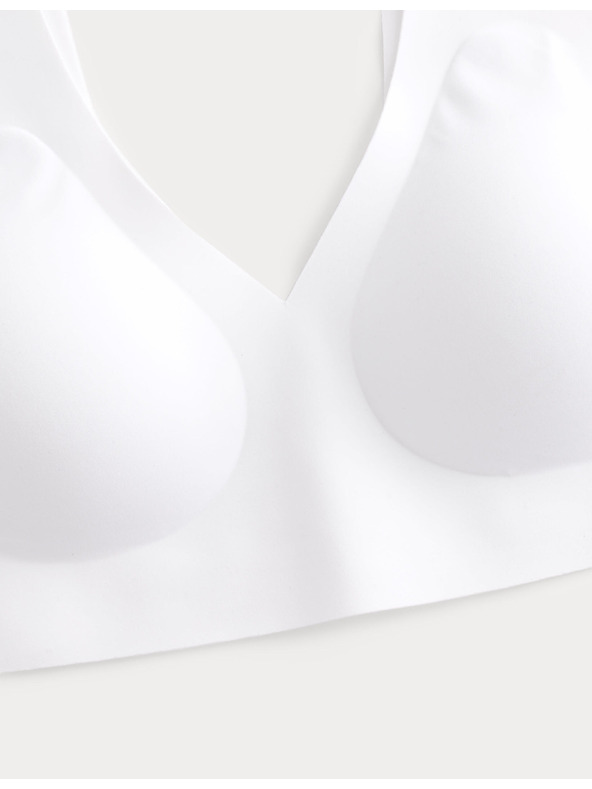 Marks & Spencer Láthatatlan Body Invisibles™ rövid felső kötések nélkül (A–E) Marks & Spencer fehér