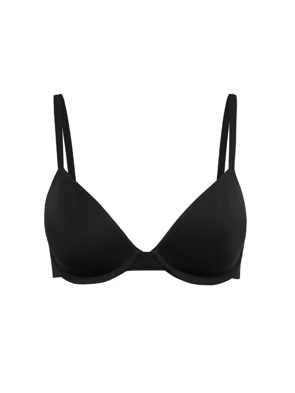 Marks & Spencer Láthatatlan Body Invisibles™ melltartó félkosárral kötöttel, (A-E) Marks & Spencer fekete