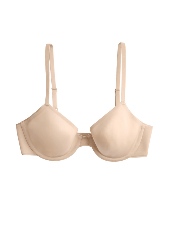 Marks & Spencer Láthatatlan Body Invisibles™ melltartó félkosárral kötöttel, (A-E) Marks & Spencer bézs
