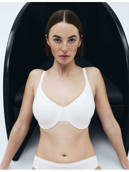 Marks & Spencer Body Invisibles™ láthatatlan formáló melltartó drótokkal (C–H) Marks & Spencer fehér