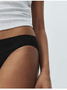 Marks & Spencer Mélyen nyírt bikini alsónadrág mikroszálból, láthatatlan szegéllyel, 5 db csomag Marks & Spencer fekete