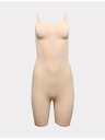 Marks & Spencer Szilárduló és formázó varrás nélküli body Marks & Spencer bézs