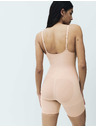 Marks & Spencer Szilárduló és formázó varrás nélküli body Marks & Spencer bézs