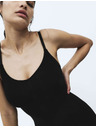 Marks & Spencer Szilárduló és formázó varrás nélküli body Marks & Spencer fekete