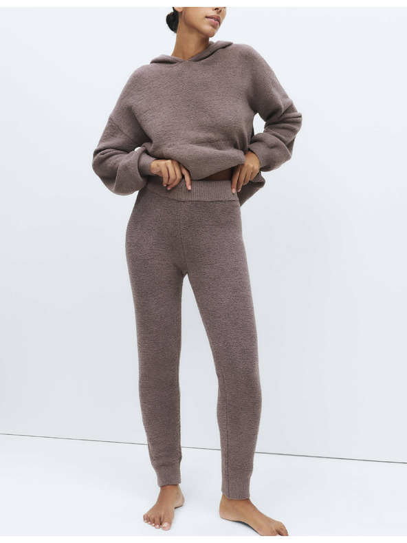 Marks & Spencer Kényelmes otthoni kötött leggings Marks & Spencer barna