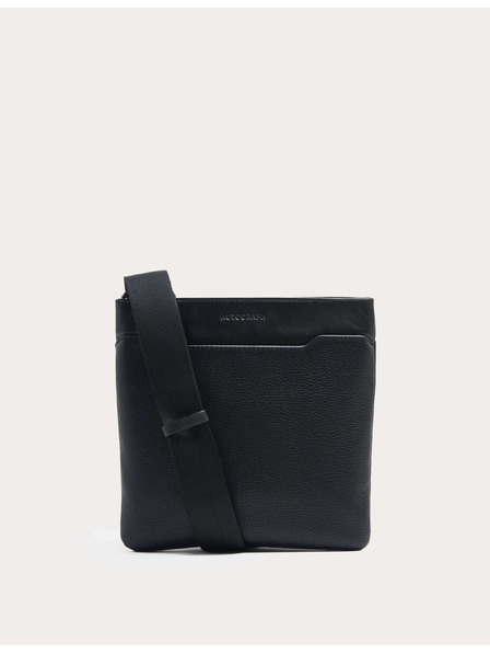 Marks & Spencer Bőr crossbody táska Marks & Spencer fekete