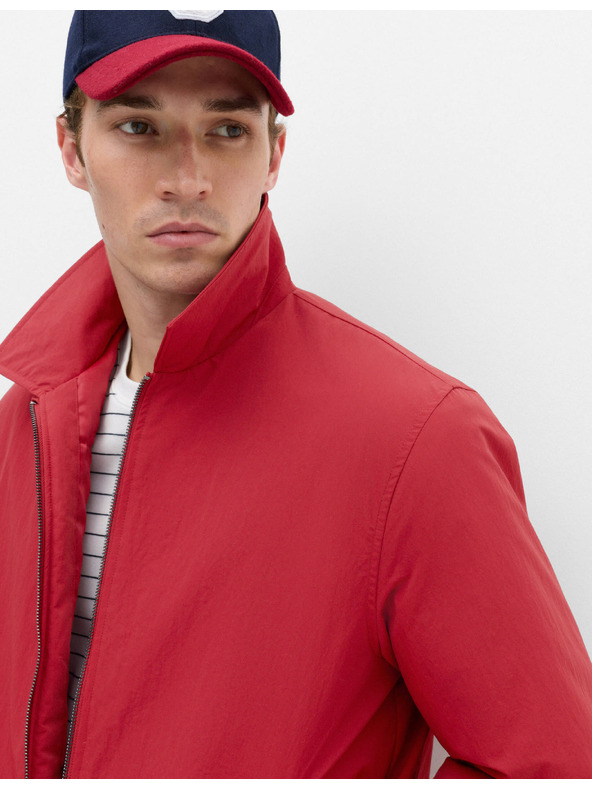 Marks & Spencer Harrington dzseki párnázással és zipperrel Marks & Spencer piros