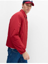 Marks & Spencer Harrington dzseki párnázással és zipperrel Marks & Spencer piros