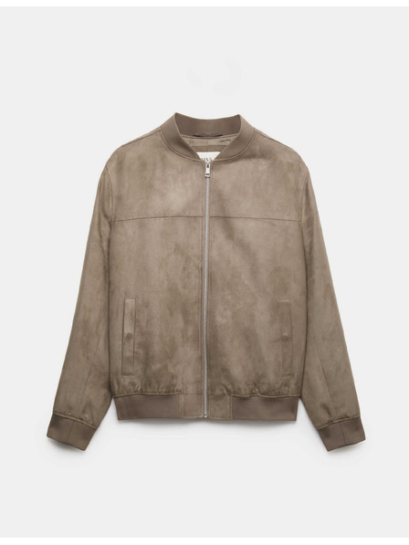Marks & Spencer Bomber mesterséges velúrból Marks & Spencer barna