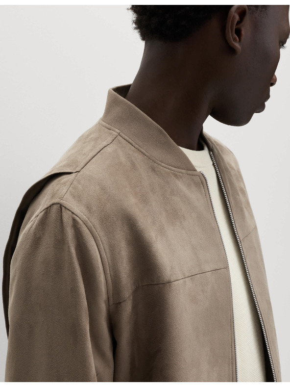 Marks & Spencer Bomber mesterséges velúrból Marks & Spencer barna