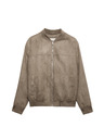 Marks & Spencer Bomber mesterséges velúrból Marks & Spencer barna